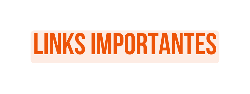 links importantes